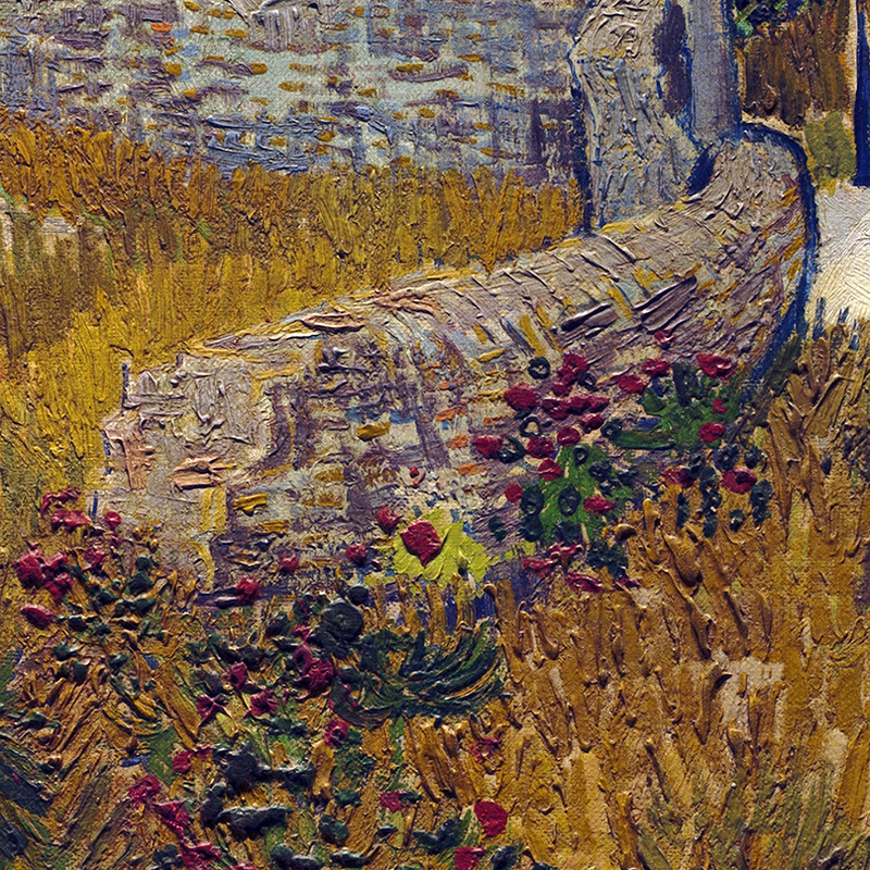Farmhouse in Provence (detail) by Vincent van Gogh| Lone Quixote 