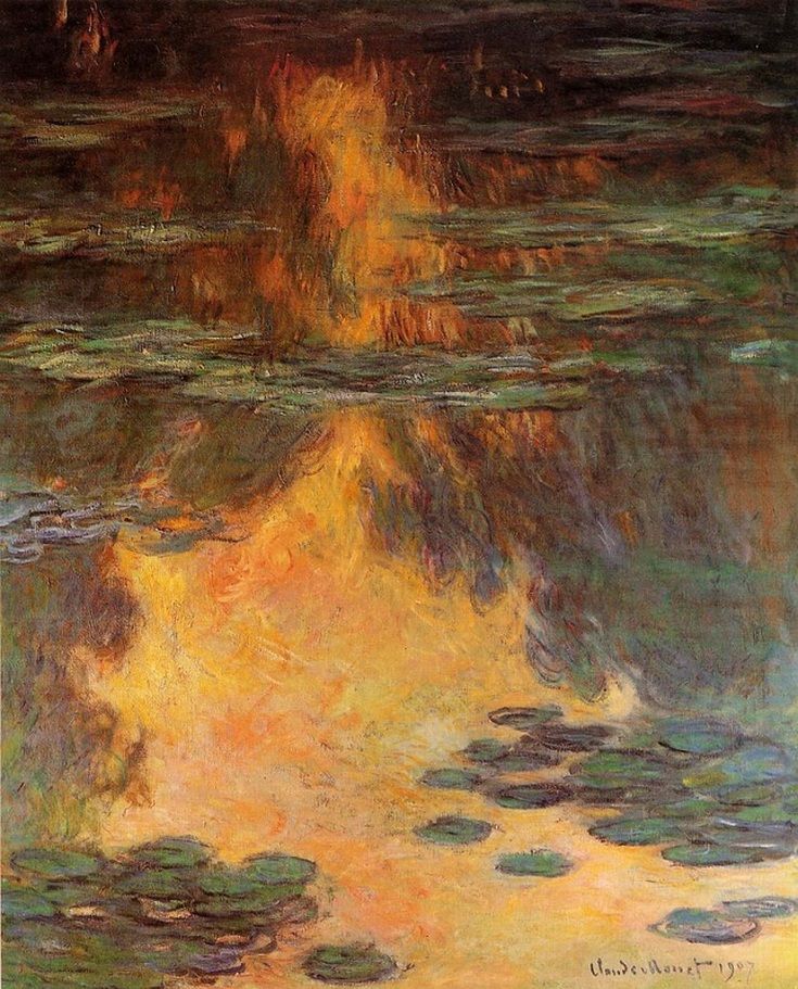 Water Lilies (1907) by Claude Monet