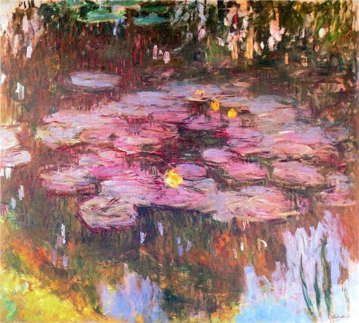 Water Lilies, 1917 by Claude Monet | Lone Quixote