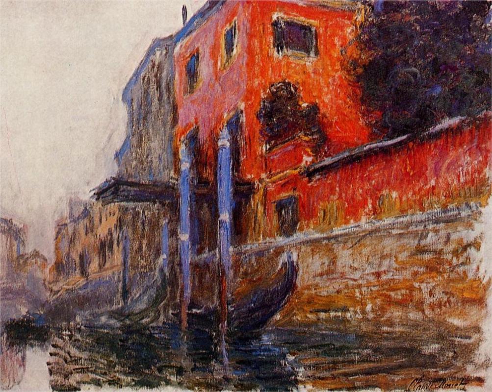 The Red House by Claude Monet