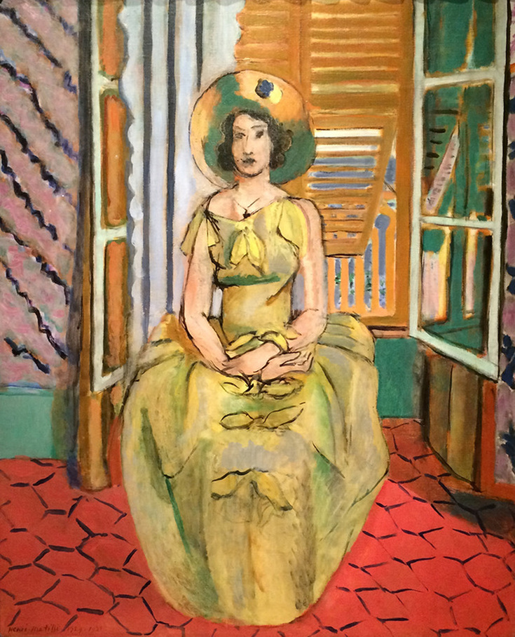 The Yellow Dress by Henri Matisse | Lone Quixote