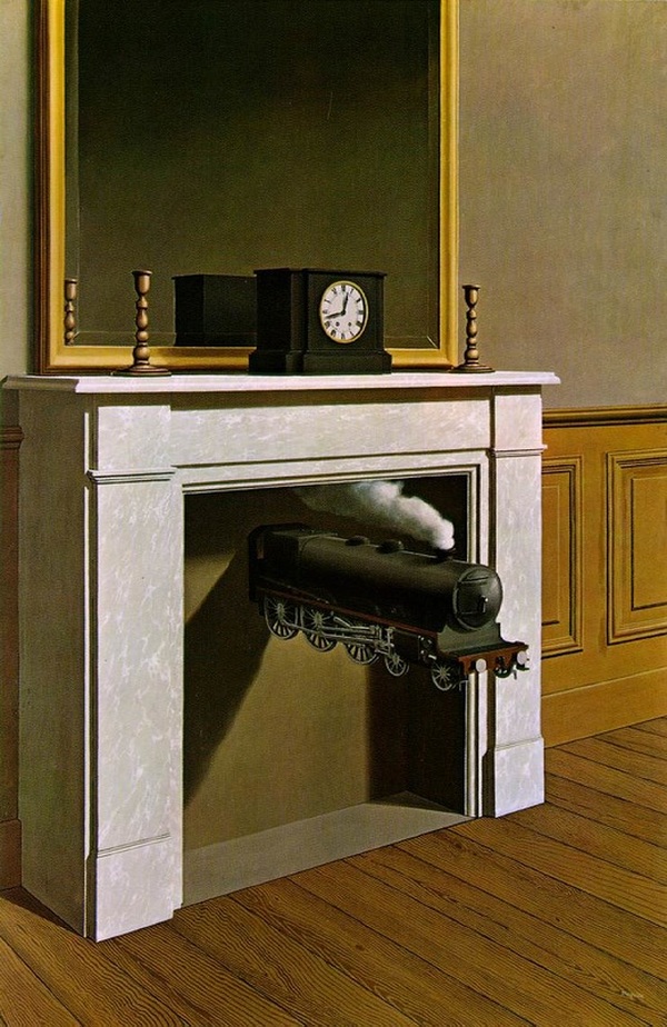 Time Transfixed by Rene Magritte