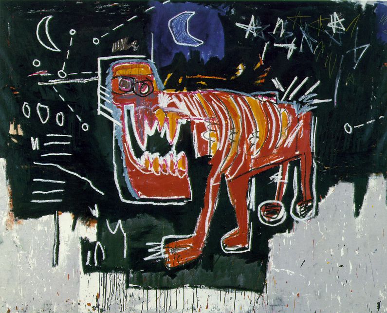 Dog by Jean-Michel Basquiat