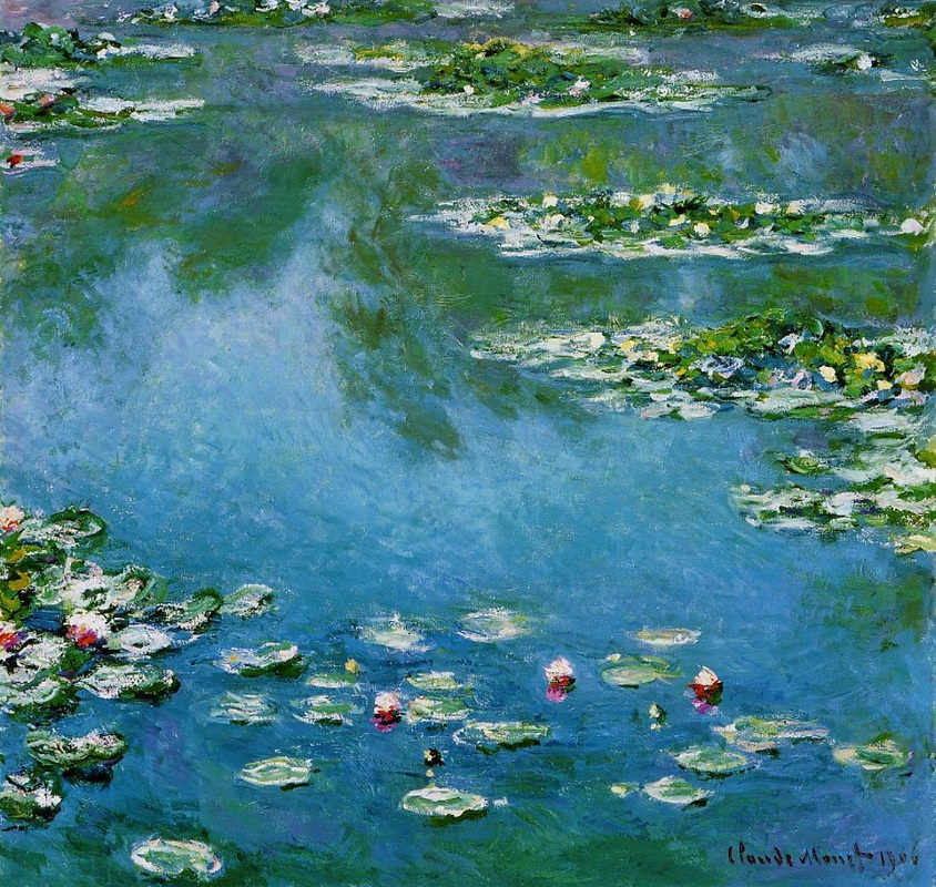 Water Lilies, 1906 by Claude Monet | Lone Quixote