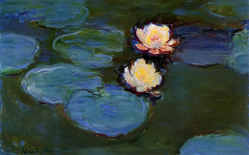 Water Lilies, 1897 by Claude Monet | Lone Quixote