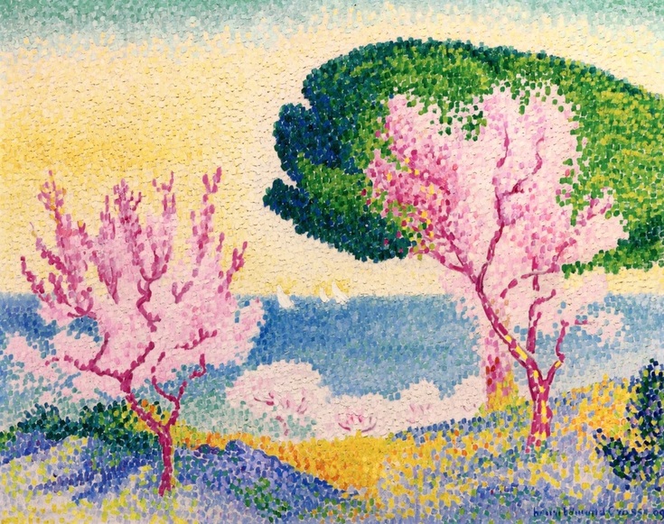 Pink Spring by Henri-Edmond Cross