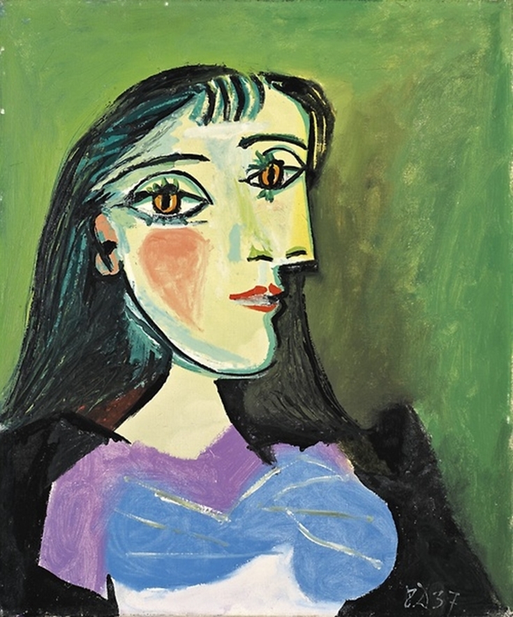 Female Bust, 1937 by Pablo Picasso