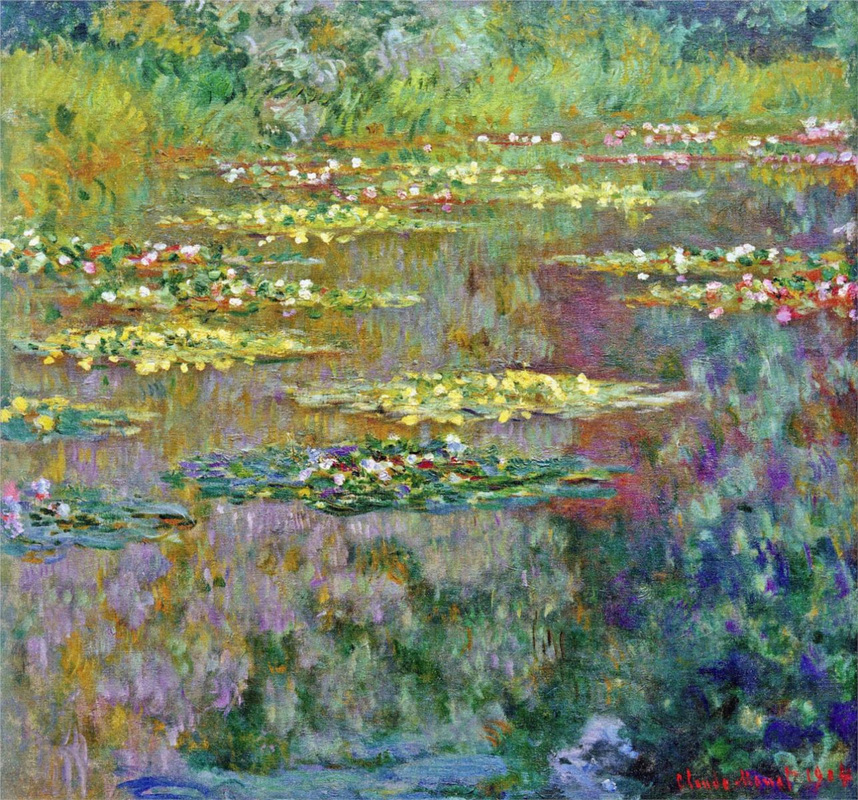 Water Lilies, 1904 by Claude Monet | Lone Quixote