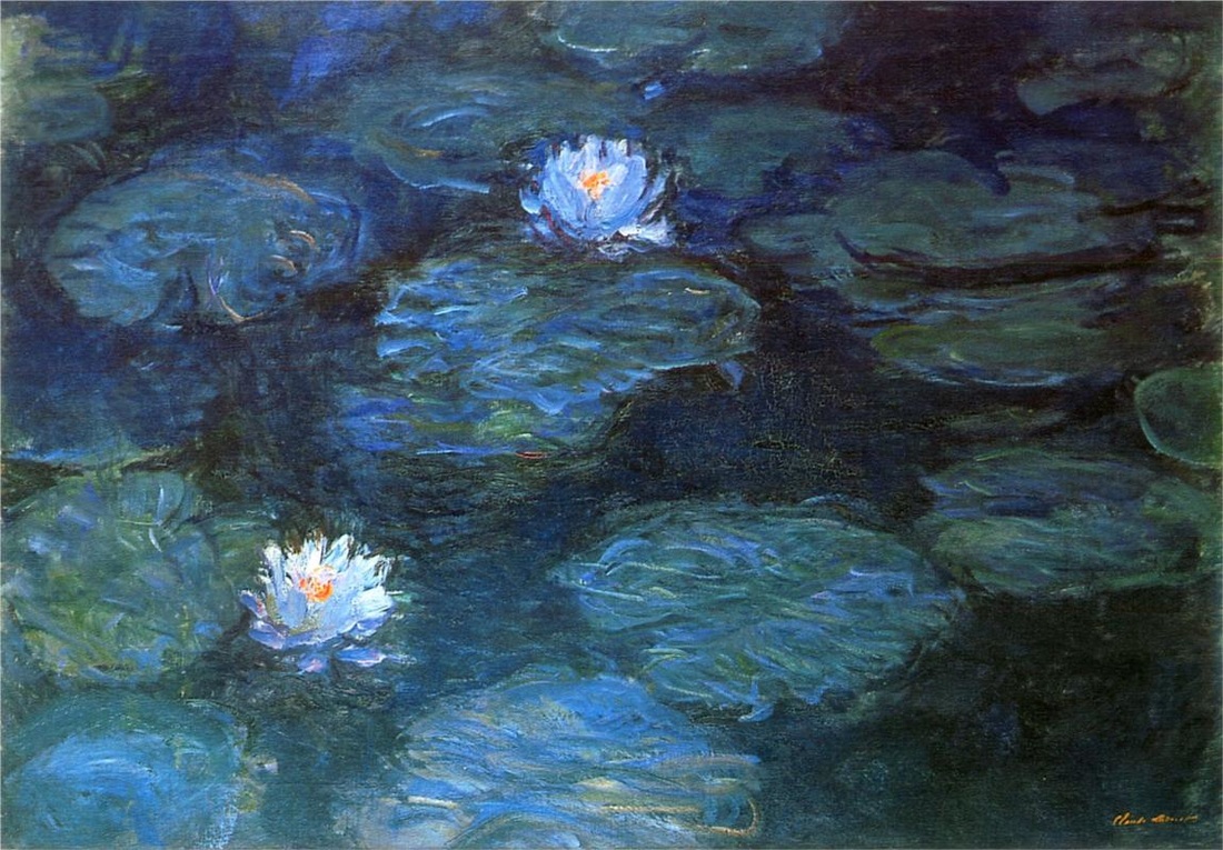Water Lilies, 1899 by Claude Monet | Lone Quixote |