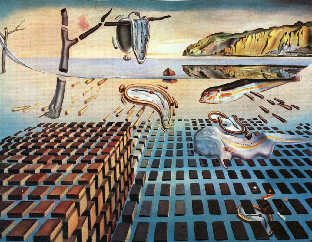 The Disintegration of the Persistence of Memory by Salvador Dali | Lone Quixote