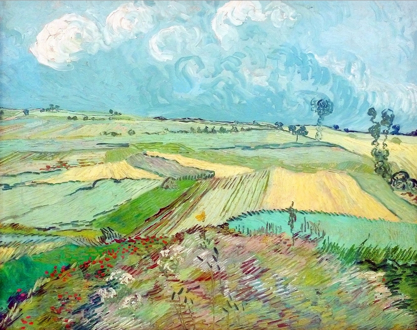 The Plain of Auvers  by Vincent van Gogh | Lone Quixote