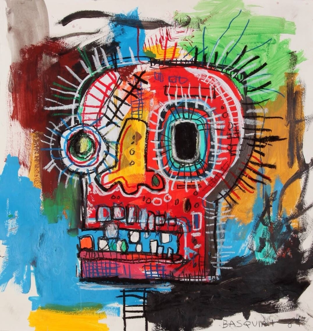 Untitled (Skull) by Jean-Michel Basquiat