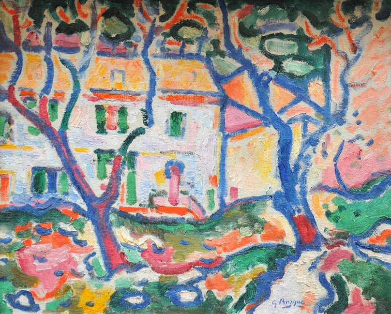 House behind Trees (1906) by Georges Braque