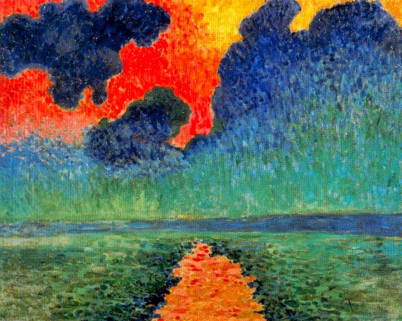 ​Effect Of Sun On The Water, London (1906) by Andre Derain