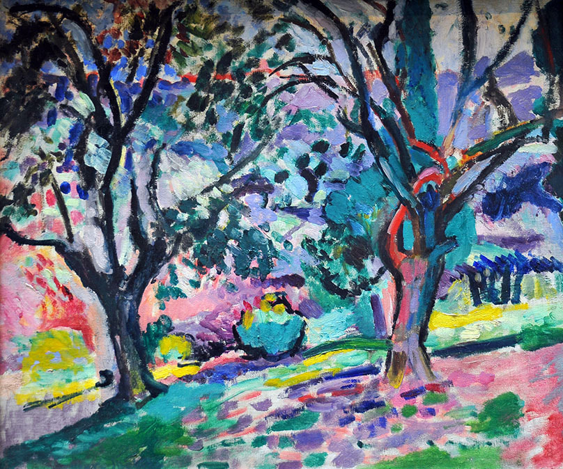 Olive Trees at Collioure (1906) ​by Henri Matisse