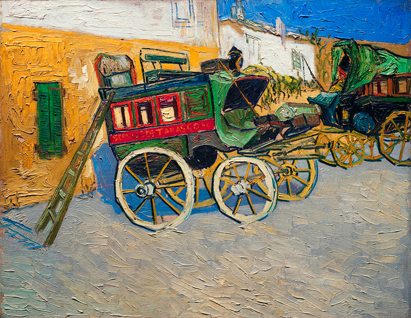 Tarascon Stage Coach (1888) by Vincent van Gogh