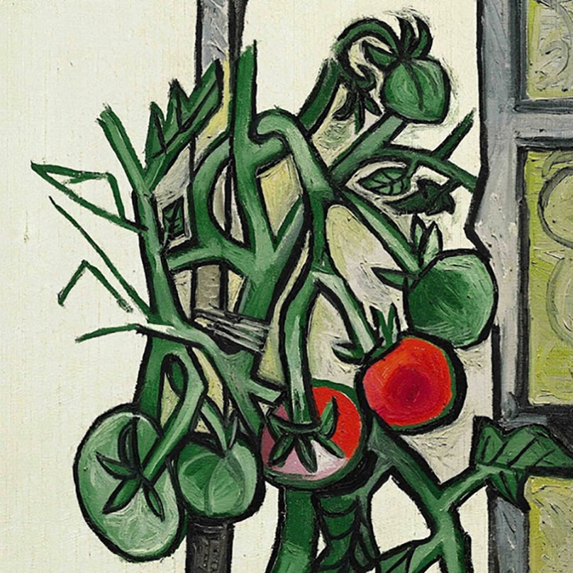 ​Tomato Plant (detail) [1944] by Pablo Picasso