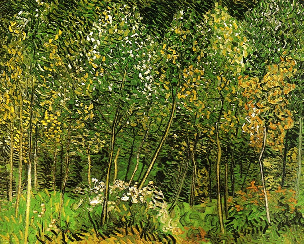 The Grove by Vincent van Gogh