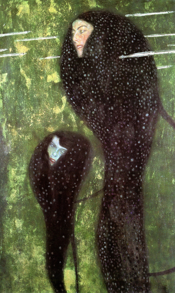 Mermaids by Gustav Klimt