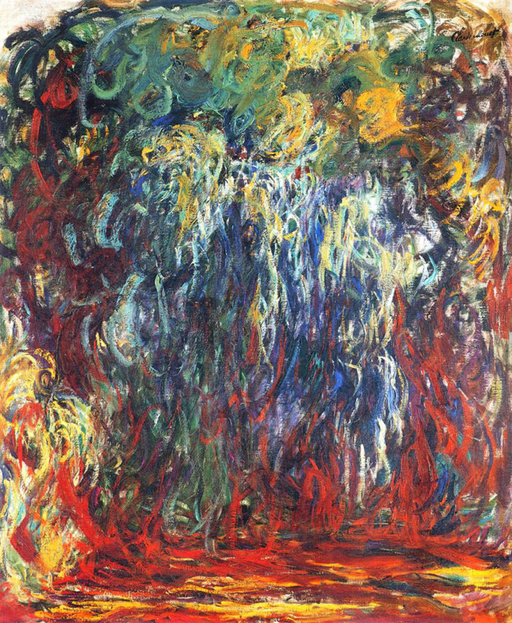 Weeping Willow, Giverny by Claude Monet | Lone Quixote 
