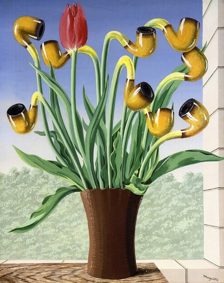 The Culture of Ideas by Rene Magritte
