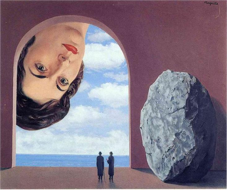 Portrait of Stephy Langui by Rene Magritte | Lone Quixote
