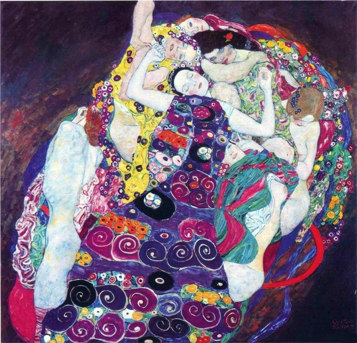 The Virgin by Gustav Klimt