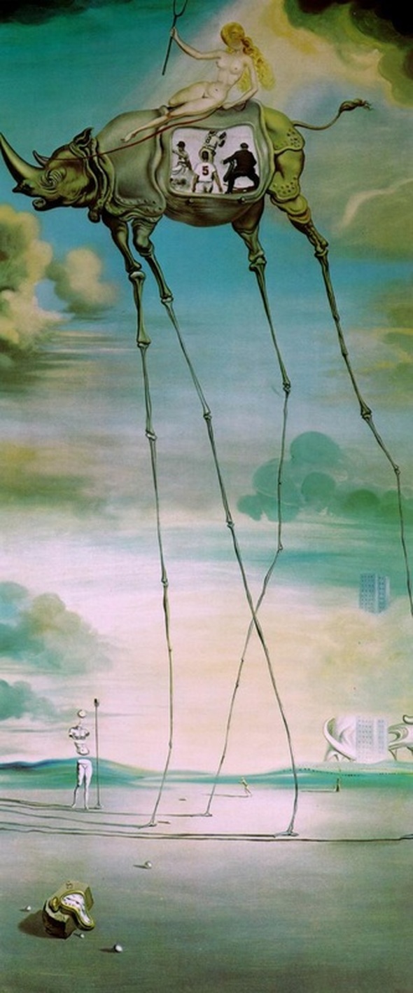 Celestial Ride by Salvador Dali | Lone Quixote