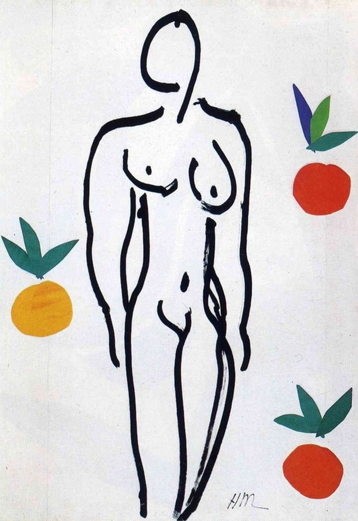 Nude with Oranges by Henri Matisse