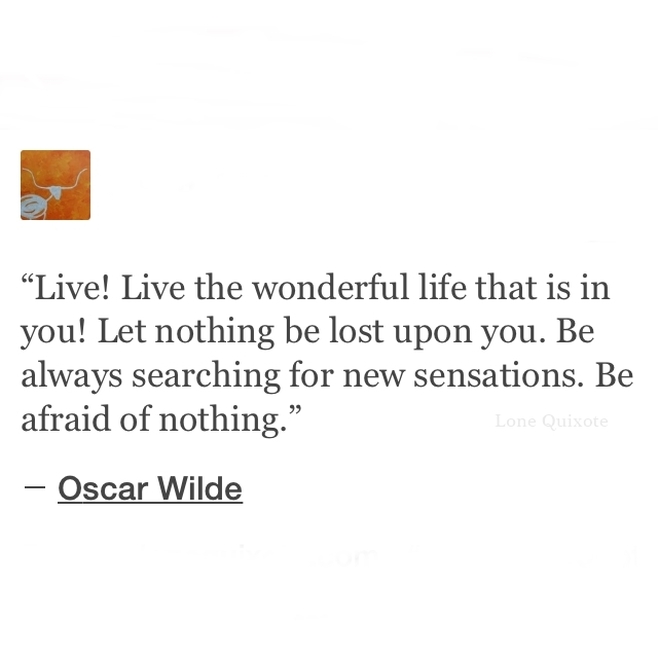 Quote by Oscar Wilde... 