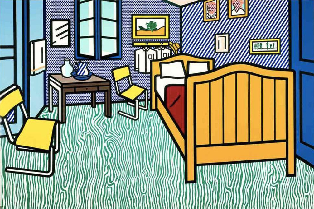Bedroom in Arles by Roy Lichtenstein