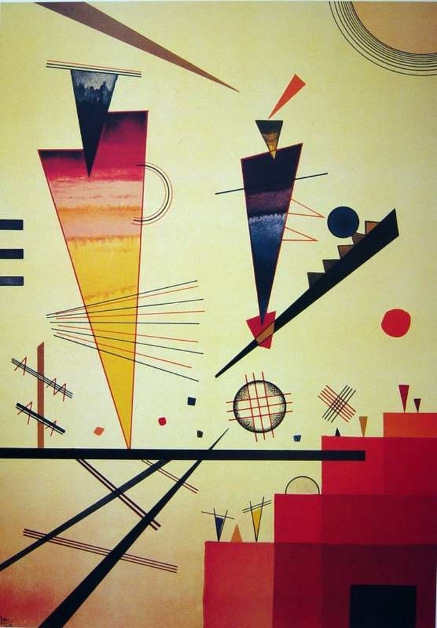 Merry Structure by Wassily Kandinsky