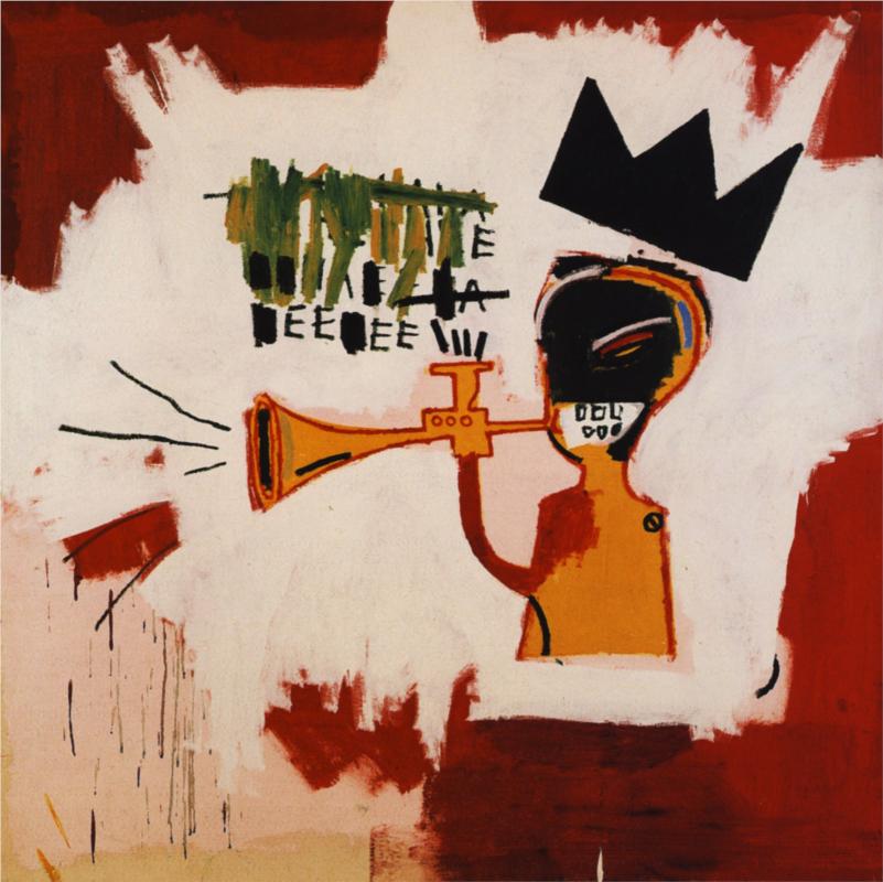Trumpet by Jean-Michel Basquiat | Lone Quixote