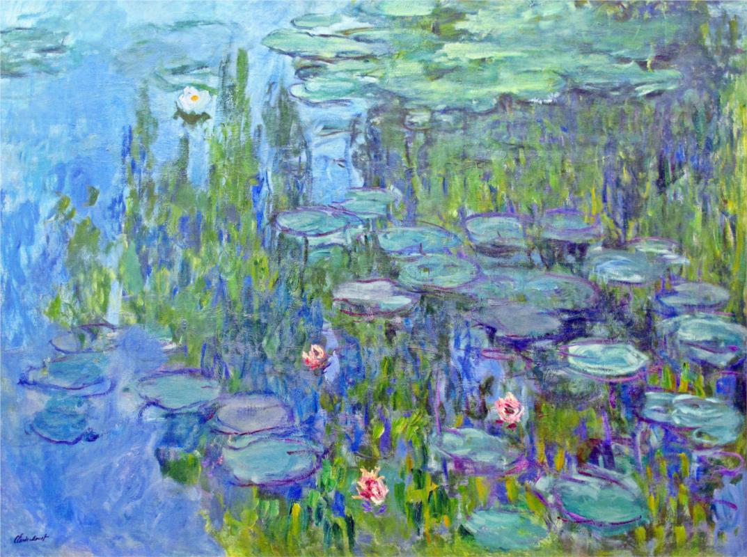 Water Lilies, 1914 by Claude Monet