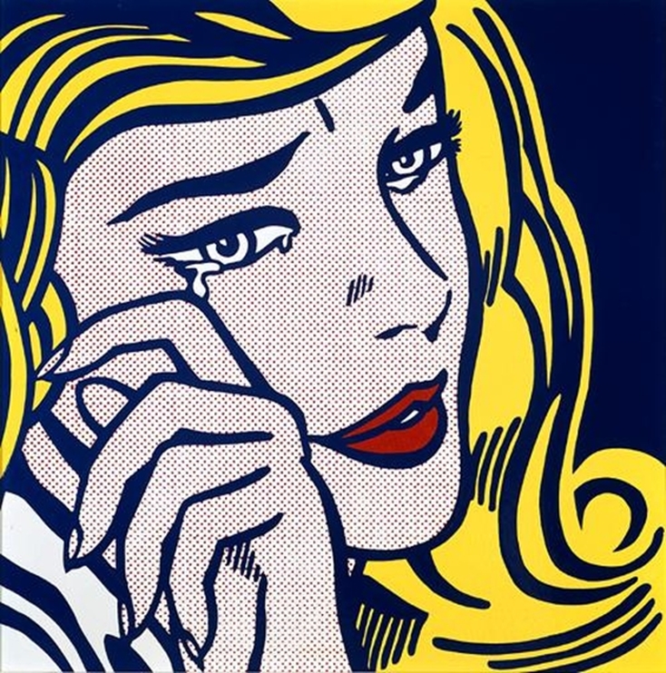 Crying Girl by Roy Lichtenstein