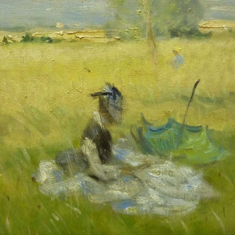 Summer (detail) by Claude Monet