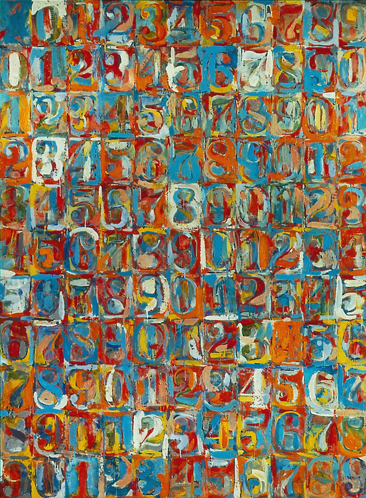 Numbers in Color by Jasper Johns | Lone Quixote