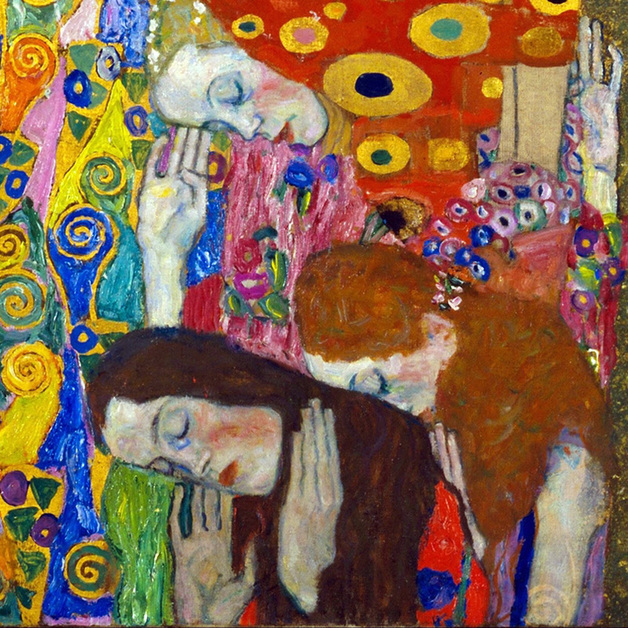 Hope II (detail) by Gustav Klimt