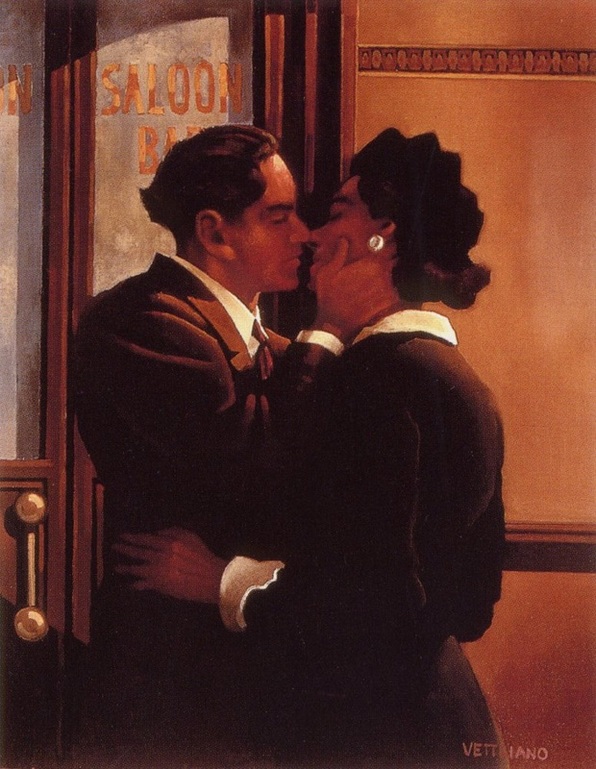 Kiss by Jack Vettriano
