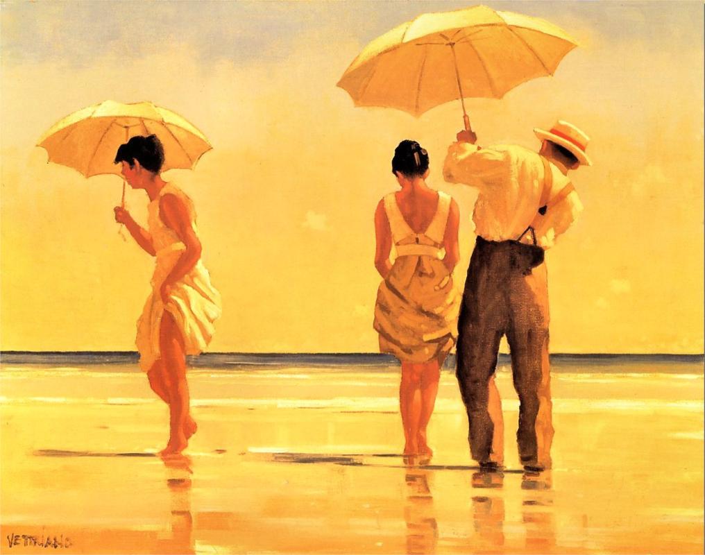 Mad Dogs by Jack Vettriano
