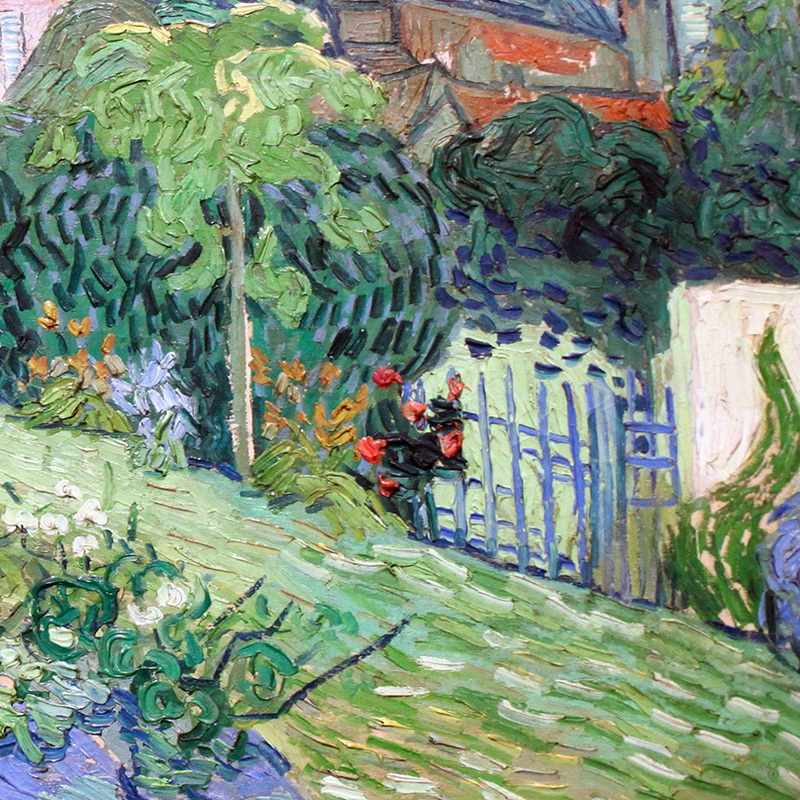 Daubigny’s Garden (detail) by Vincent van Gogh | Lone Quixote