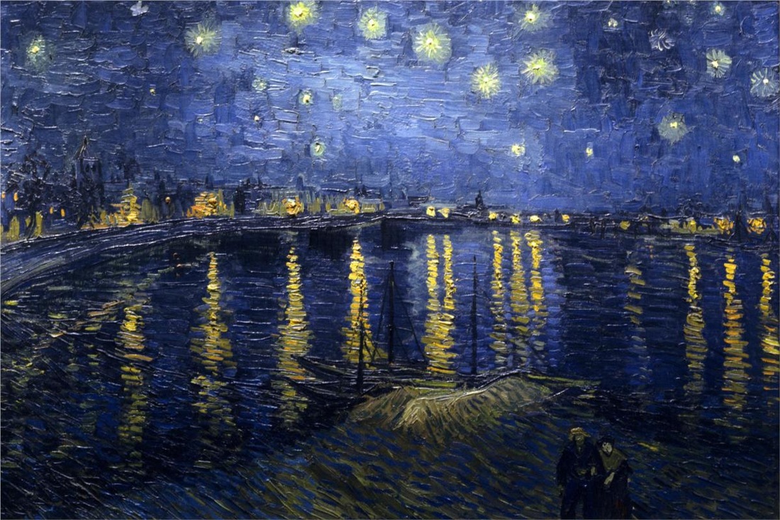 Starry Night over the Rhone by Vincent van Gogh | Lone Quixote