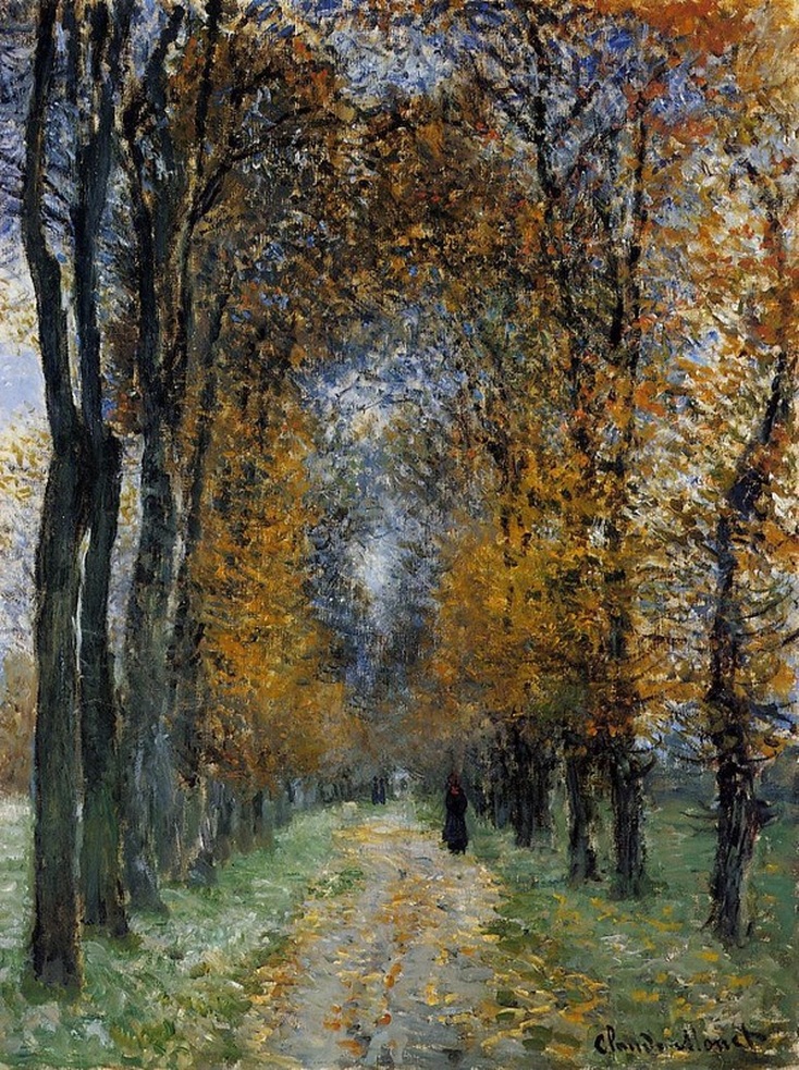 The Avenue by Claude Monet