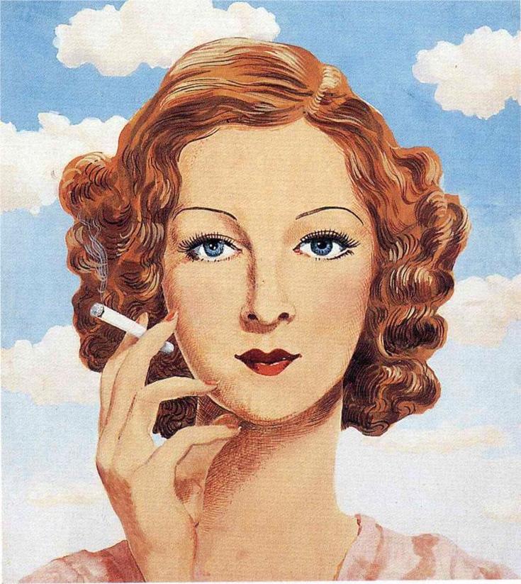 Georgette Magritte by Rene Magritte