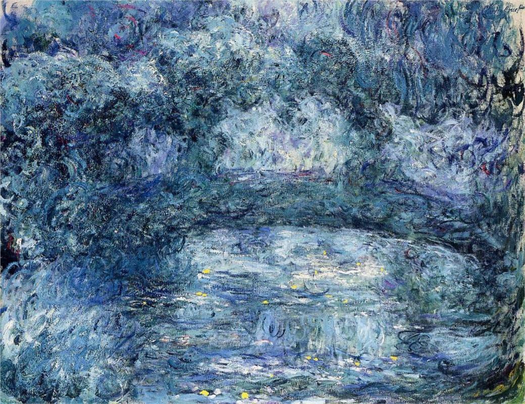 The Japanese Bridge (1924) by Claude Monet
