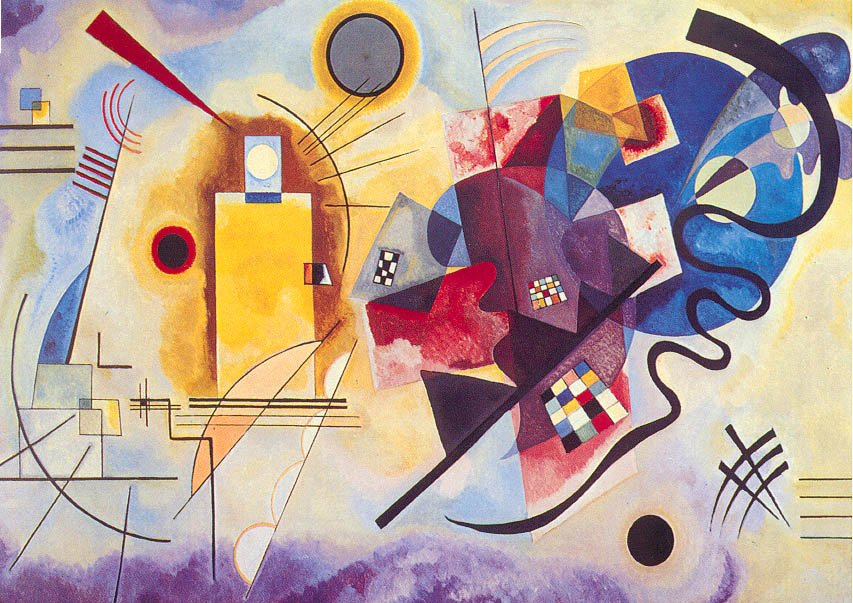Yellow, Red, Blue by Wassily Kandinsky | Lone Quixote