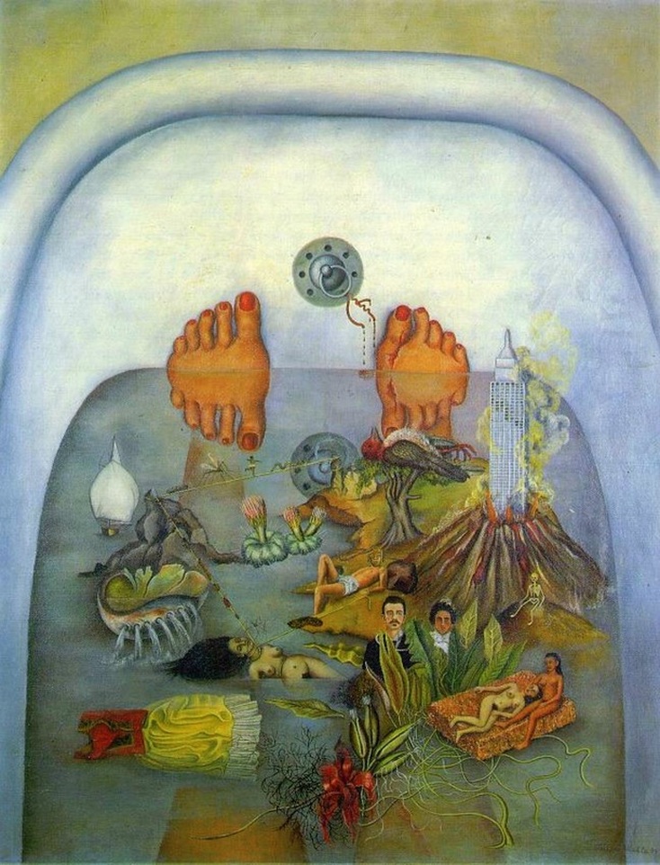 What the Water Gave Me by Frida Kahlo | Lone Quixote