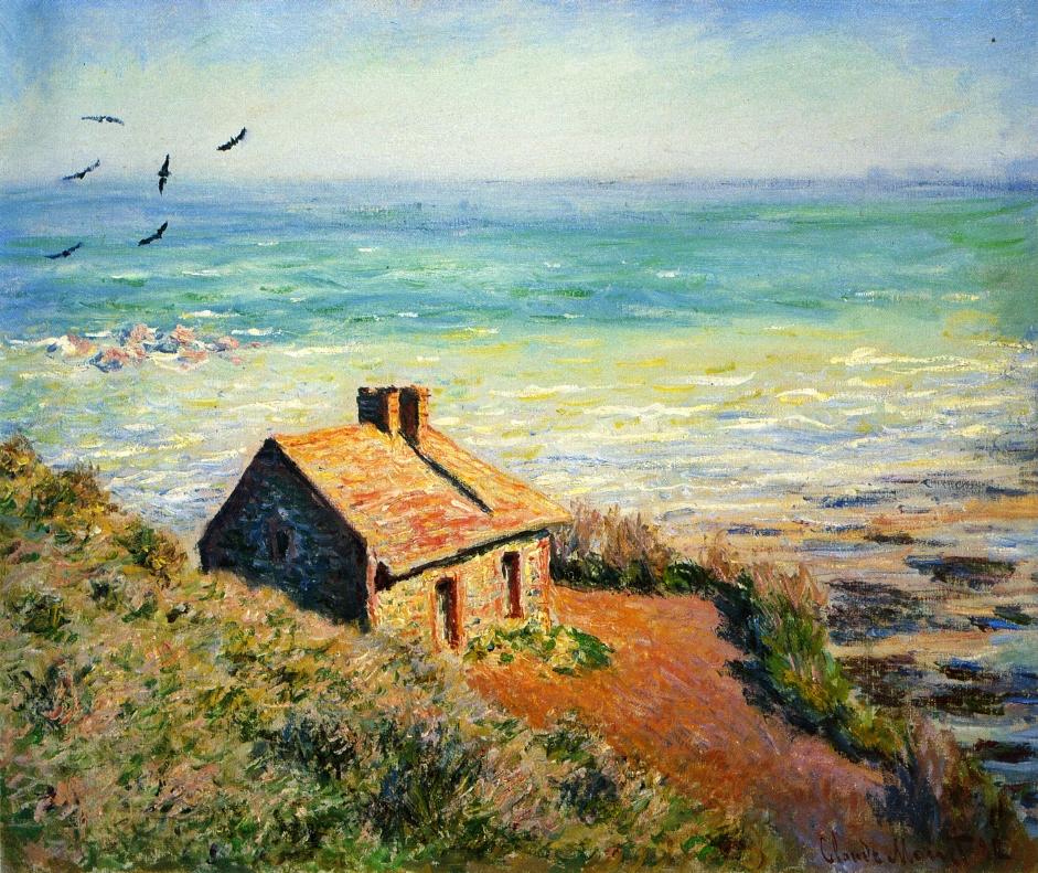 The Customs House, Morning Effect by Claude Monet