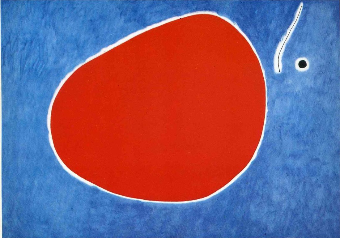 The Flight of the Dragonfly in Front of the Sun by Joan Miro | Lone Quixote