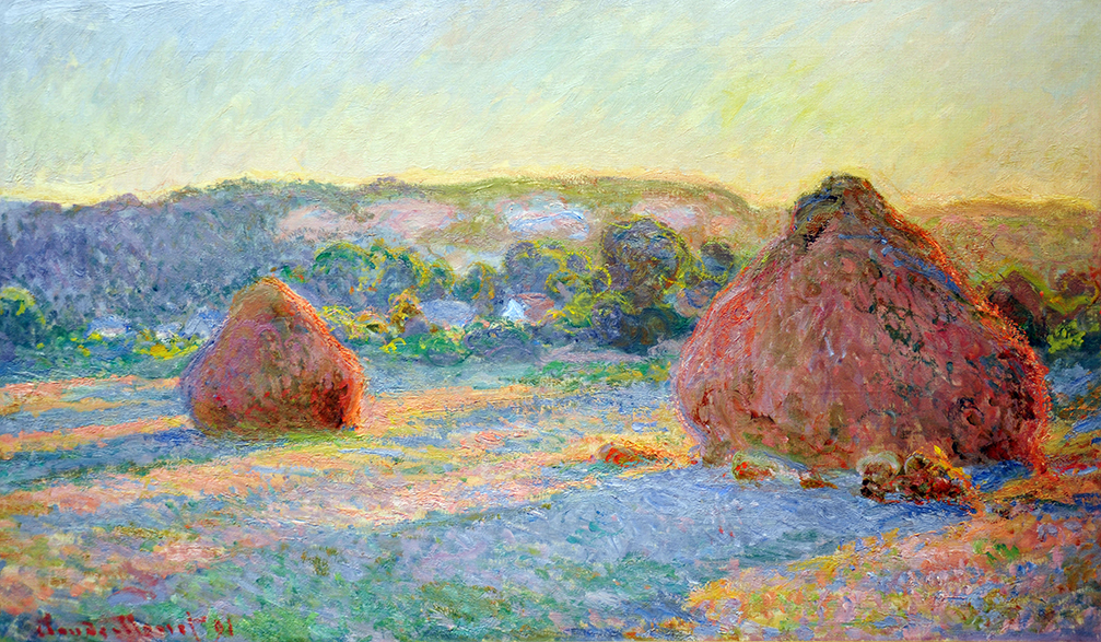 Stacks of Wheat by Claude Monet | Lone Quixote